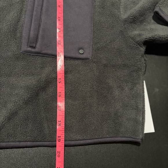 Ugg Myley Sherpa Hoodie Grey SZ L - Picture 12 of 14